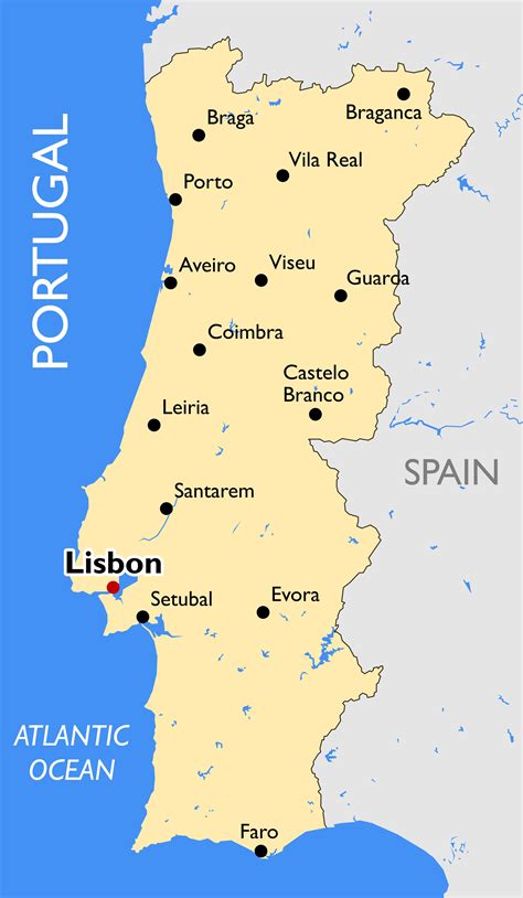 Portugal City Maps .